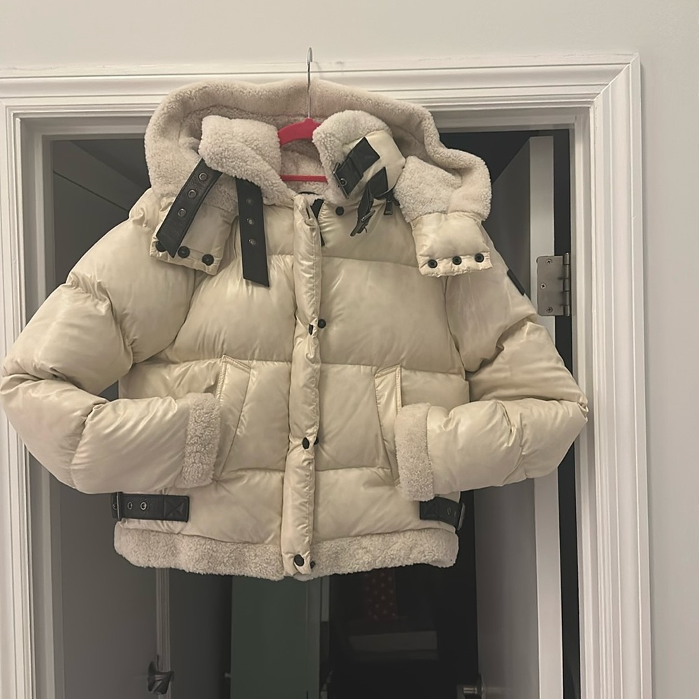 Sam Jacket W/  Lamb Sherling Trim
